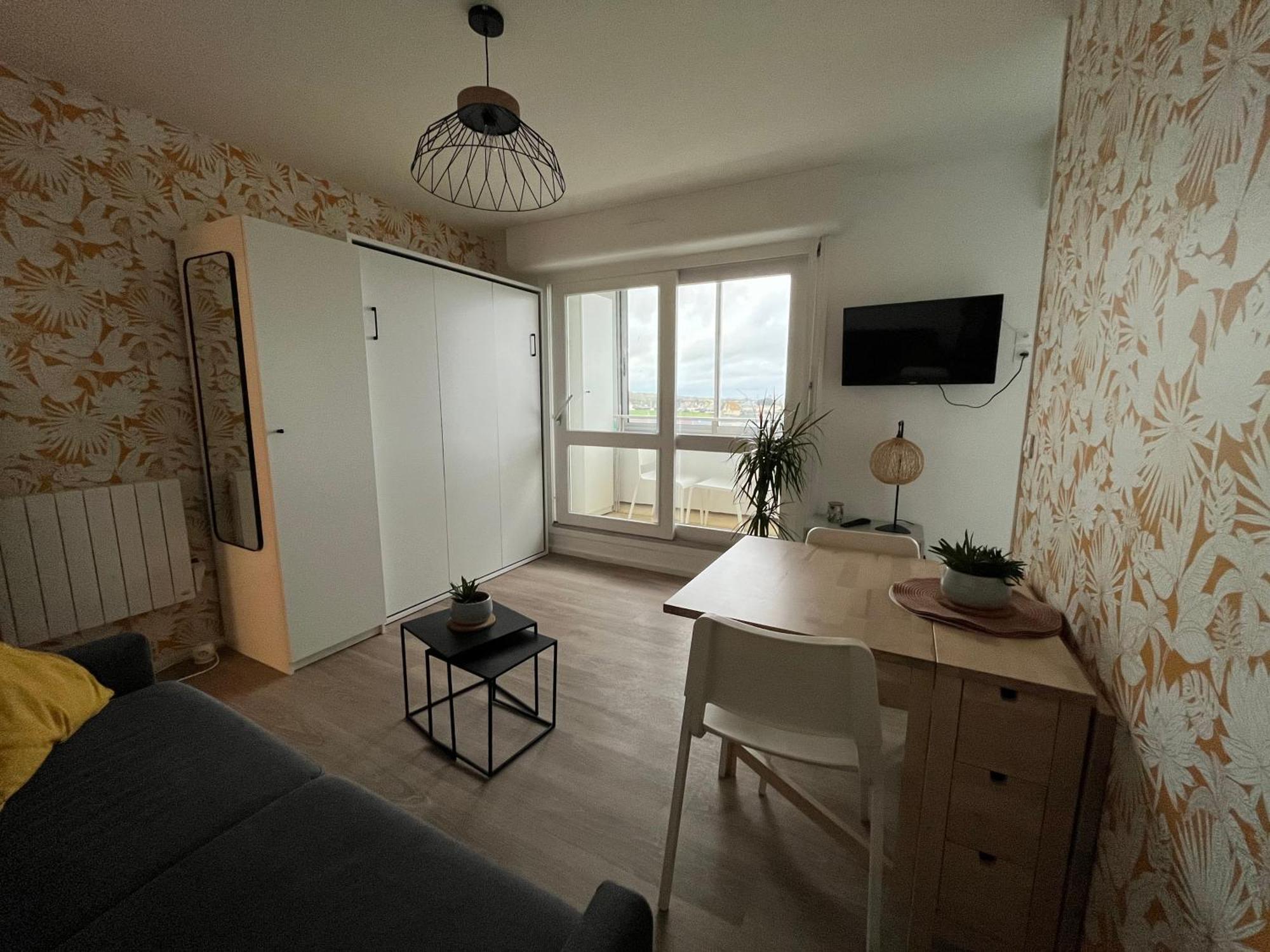 Studio 22 - Coucher De Soleil & Vue Mer Courseulles-sur-Mer Kültér fotó